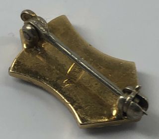 Vintage (1940’s - 50’s) Kappa Alpha Theta Sorority Pin,  (Marked 10K Gold) 2