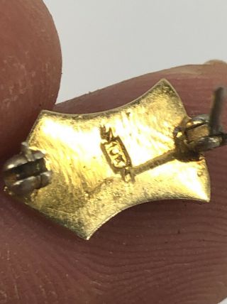 Vintage (1940’s - 50’s) Kappa Alpha Theta Sorority Pin,  (Marked 10K Gold) 3