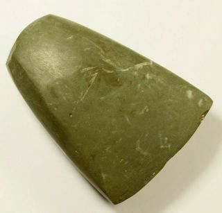 Perfect Polished Green Stone Axe Head Europe,  5000 - 3000 Bc.  Neolithic