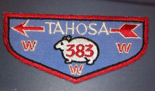 Oa Vintage Tahosa Lodge 383 Flap