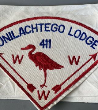Boy Scout Oa 411 Unilachtego Vintage Neckerchief