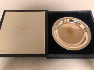 James Monroe Limited Edition Sterling Silver Plate Franklin 1973 09797