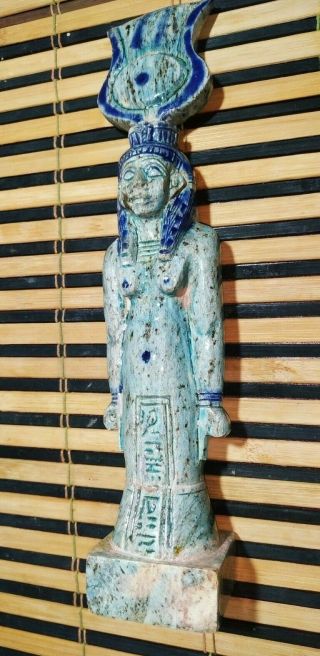 Egyptian Isis Statue Goddess Figurine Ancient Egypt Sculpture