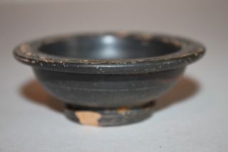 Ancient Greek Hellenistic Pottery Salt Dish 3rd Century Bc