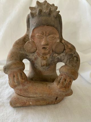 Ancient Artifact Figure Pre Columbian Pottery Mayan Figure Statue