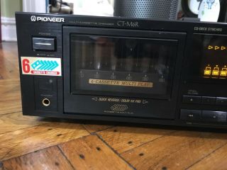 Vintage Pioneer Multi - Cassette Changer Ct - M6r Great