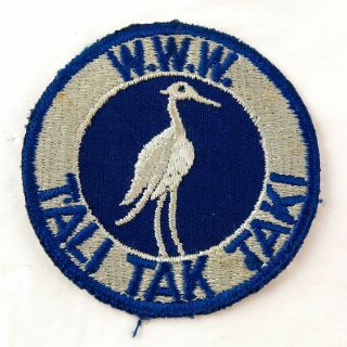 Vintage Boy Scouts Order Of The Arrow Tali Tak Taki Lodge 70 Patch