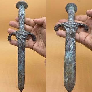 Wonderful Unique Ancient Roman Wonderful Bronze Sword O