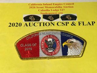 C1 Ciec 127 Oa - California Inland Empire Council 2019 Eagle Scout Glb