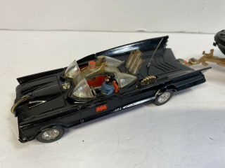 Vintage Corgi Batmobile Bat Boat And Trailer Diecast Car 70S 2