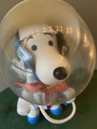 Vintage 60s Peanuts Snoopy Dog Doll Figurine Astronaut Apollo Moon Landing 1969 3