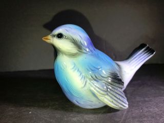 W) GOEBEL BLUE BIRD PORCELAIN HUMMEL FIGURINE CV73 WEST GERMANY BLUEBIRD 2