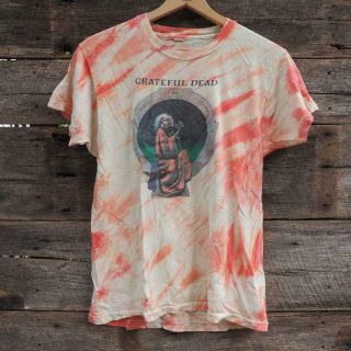 Grateful Dead Blues For Allah Tie Dye Vintage Rock T - Shirt Womens Size Xl