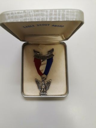 Boy Scouts Of America Eagle Scout Award Medal With Box 2