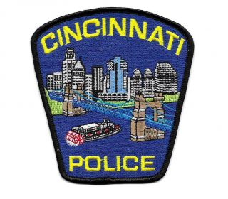 Ohio - Cincinnati Police Dept - Old Style - Honor Guard Unit - Cloth Backed -