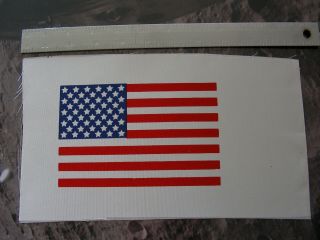 Original/vintage Nasa Usa American Flag Beta Cloth Patch