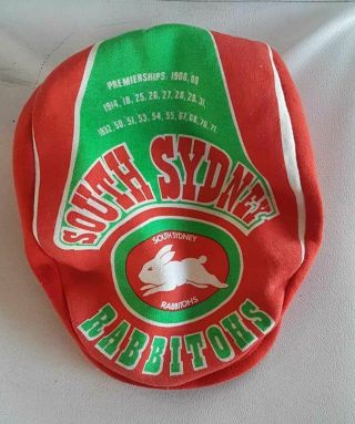 Vintage South Sydney Rabbitohs Premierships Cap