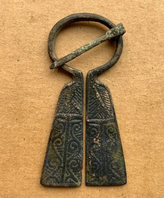 Sulgama,  fibula,  jewelry of Finno - Ugric tribes,  Eastern Europe,  15 - 17 centuries 2