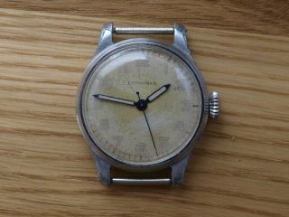 Longines Cal 12.  68n Vintage Swiss Watch 1940 