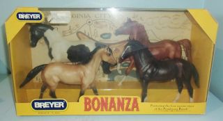 Breyer 4 Horse Model Set Bonanza Ponderosa Ranch Classics
