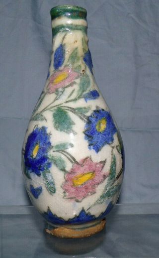Antique Turkish Persian Iznik Ceramic Vase
