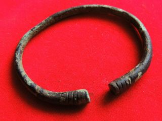 Ancient Bronze Roman Bracelet 2