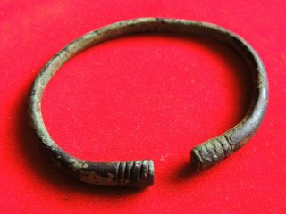 Ancient Bronze Roman Bracelet 3