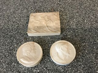 Group Of Three Antique Grand Tour Style Plaster Casts