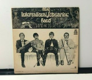 Vintage Vinyl Lp Record The International Submarine Band Safe At Home Lhi
