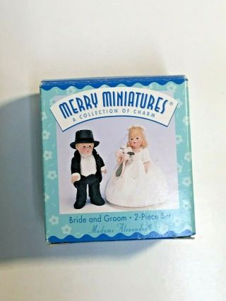 Madame Alexander Merry Miniatures Bride And Groom