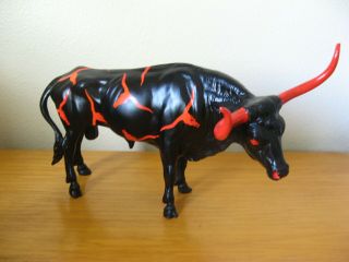 Breyer Traditional Custom Texas Longhorn Bull Halloween