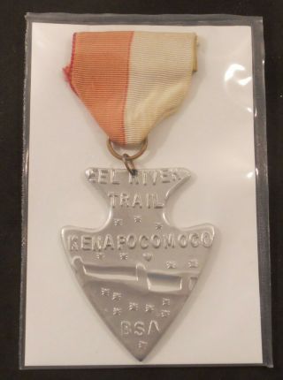 Boy Scout Medal Eel River Arrowhead Kenapocomoco Council Trail