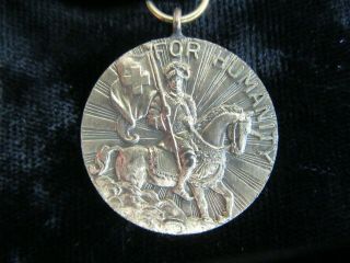 EARLY AMERICAN RED CROSS 5 YEAR SERVICE VOLUNTEER FIRST AID & LIFE SAVING MEDAL 3