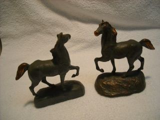 Bronze Horse Bookends