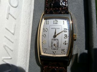 Hamilton Registered Edition Vintage Men Wristwatch Art Deco Estate Jewelry Box 2