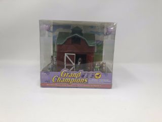 Grand Champion Micro Mini Barn Set.  This Is A Signed Aesthetic Prototype