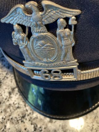 Vintage Syracuse NY Police Visor Cap And Obsolete Vintage Badges 2