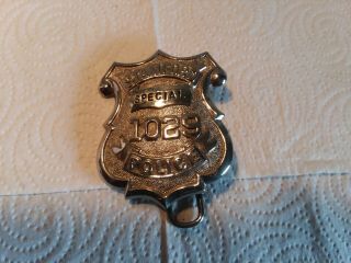 Vintage Obsolete Samford Ct.  Special Police Badge