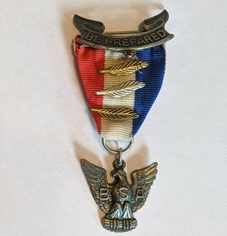 1986 - 1989 Stg5d S0 - P11 Stange Company Eagle Scout Award Medal Boy Scouts Bsa