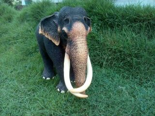 Ceylon Handmade Elephant (using Elephant Dung) For Home Decor 9 Inch