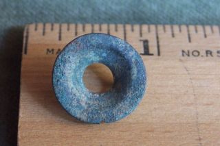 Precolumbian Copper Ear Spool - 3/4 