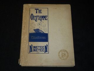 1919 The Oriflamme Franklin And Marshall College Yearbook - Lancaster - Yb 1879