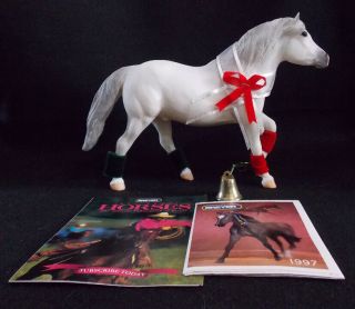 Breyer Horse 702197 Snowball The Christmas Pony 1997 First Edition Euc