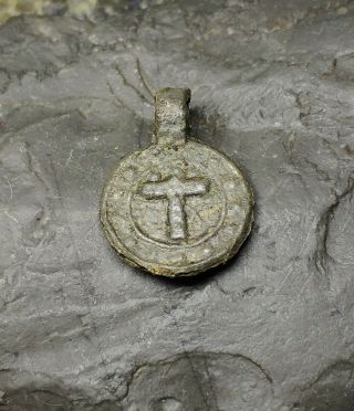 Ancient Medieval Icon Pendant Amulet Orant Kievan Rus Viking