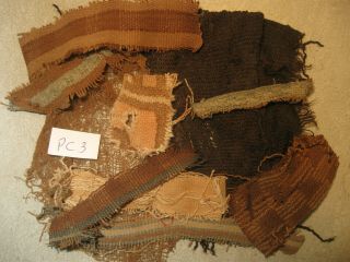 Pre - Columbian Peru Chancay Inca Moche Chavin Culture Textile Fabric 1000 Ad Pc3