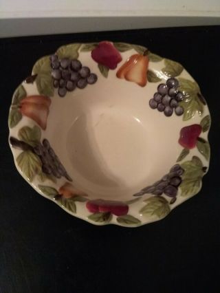 1 Sonoma Villa By Home Interiors Cereal Bowl Earthenware Fruit