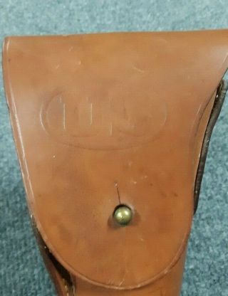 Vintage BOYT 44 M1916 WW2 US Military Leather Flap Holster Colt 45 1911 230 3