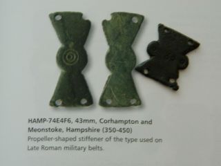 Roman Romano British Military Belt Decoration Gladiator Metal Detecting Detector