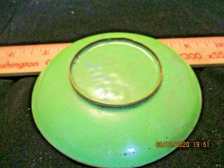 Vintage Cloisonne Trinket Bowl Dish plate 3 1/2 