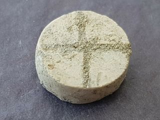 Very Rare Indeed Viking Stone Gaming Piece.  L260